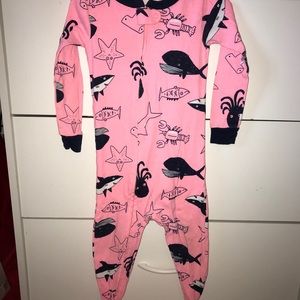 Under the sea footed pajamas